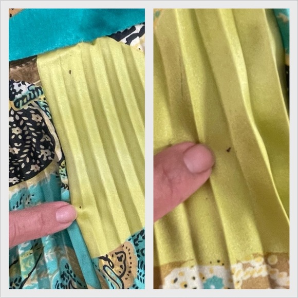 BICICI. Vibrant Multicolor Halter Maxi Dress with “matching shawl/wrap.”
Size. L - Picture 9 of 11